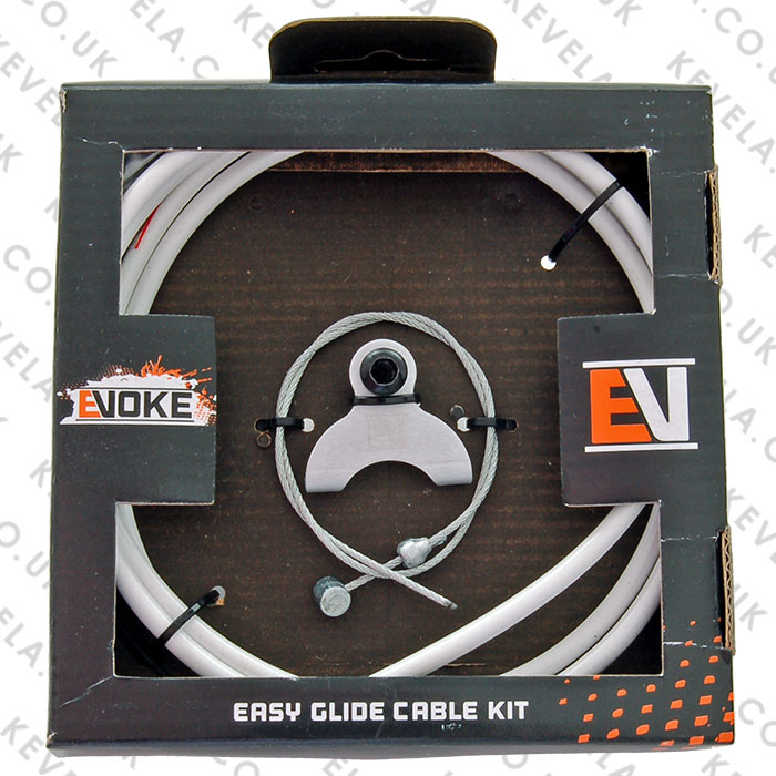 Evoke BMX Brake Cable Kit - White