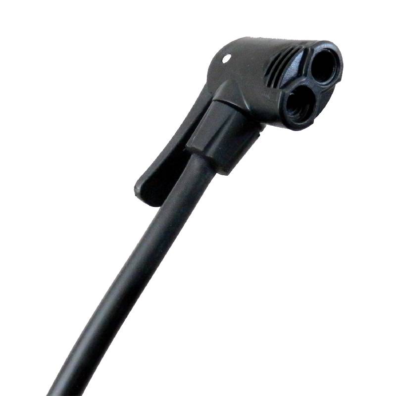 Bicycle Track Pump with Gauge - Dual Head