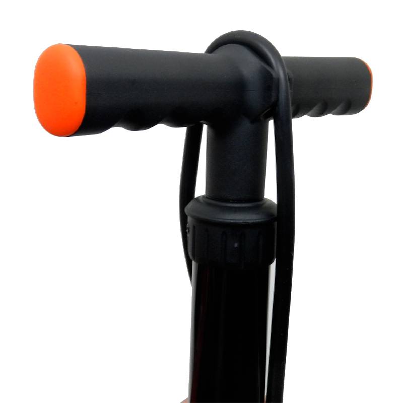 Bicycle Track Pump with Gauge - Dual Head