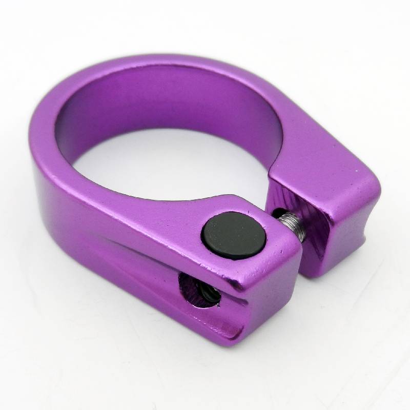 34.9mm Alloy Seat Post Clamp Purple