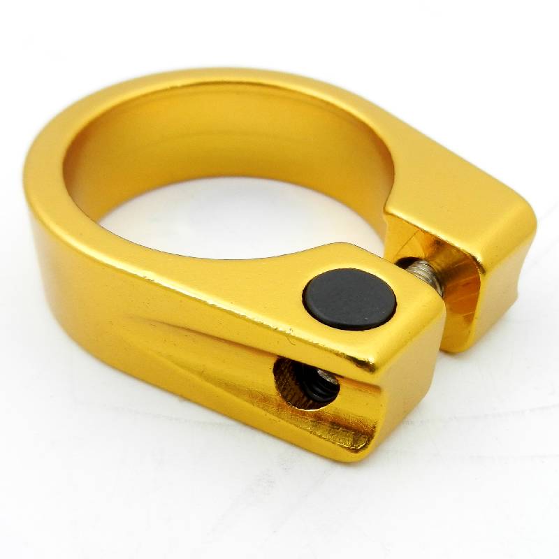 34.9mm Alloy Seat Post Clamp Gold