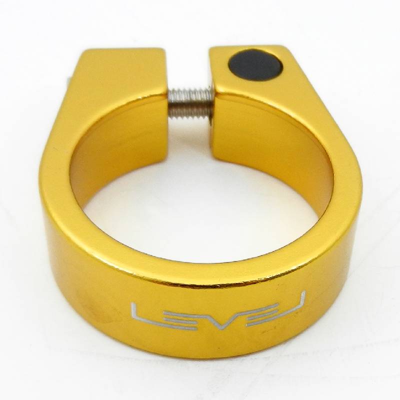 34.9mm Alloy Seat Post Clamp Gold