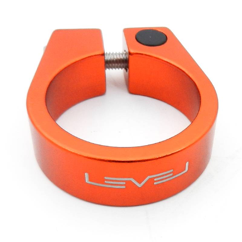 34.9mm Alloy Seat Post Clamp Orange