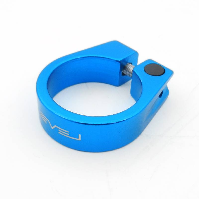 34.9mm Alloy Seat Post Clamp Blue