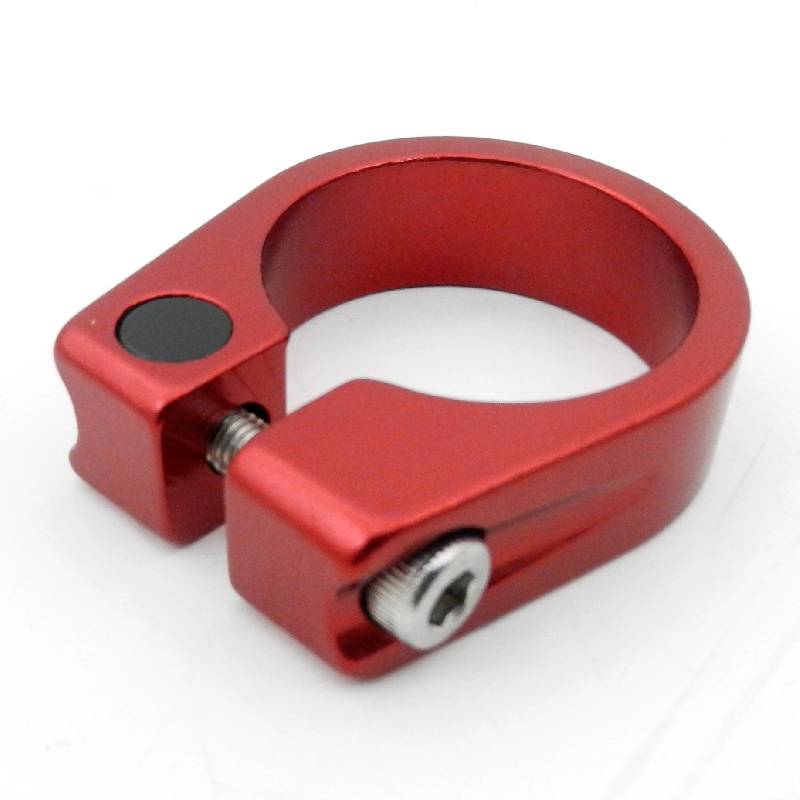 34.9mm Alloy Seat Post Clamp Red