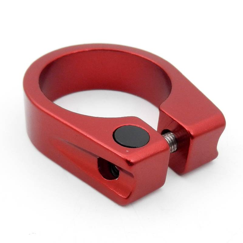 34.9mm Alloy Seat Post Clamp Red