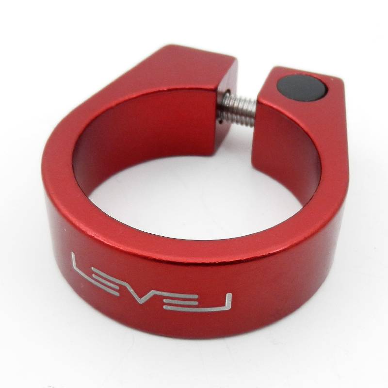 34.9mm Alloy Seat Post Clamp Red