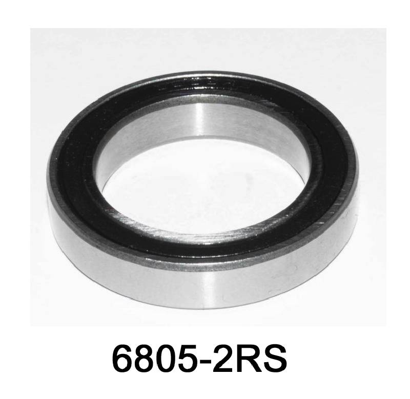 Sealed Bearing 6805-2RS (37x25x7mm)