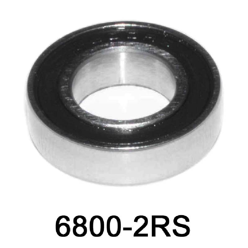 Sealed Bearing 6800-2RS (10x19x5mm)