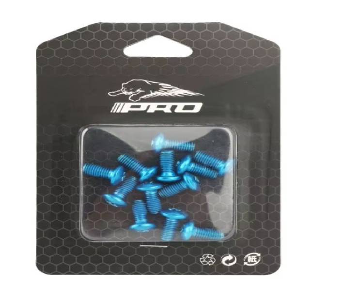 Disc Rotor Bolts T25 Pack of 12 - Blue