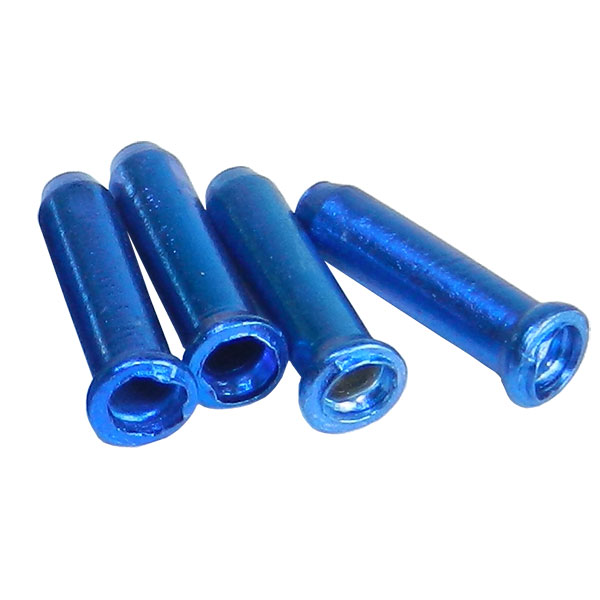 Brake/Gear Cable Ferrules/Cable Ends - Blue