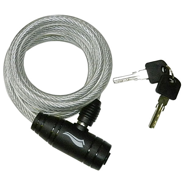 Cycle Cable Lock Silver