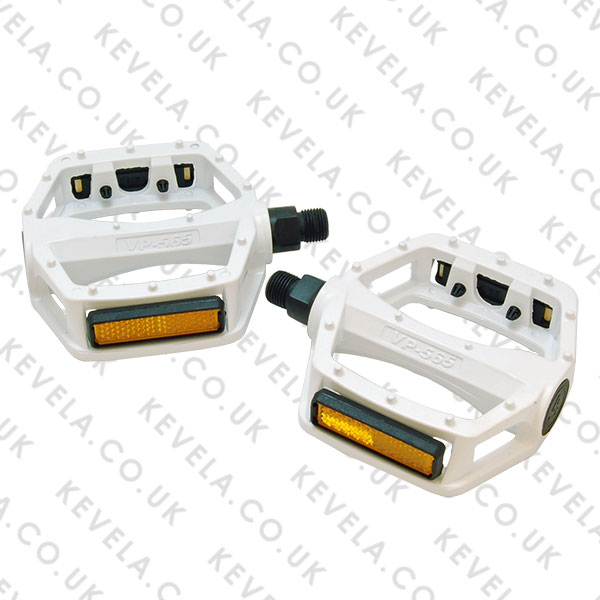 VP 565 White Platform  MTB/BMX Pedals