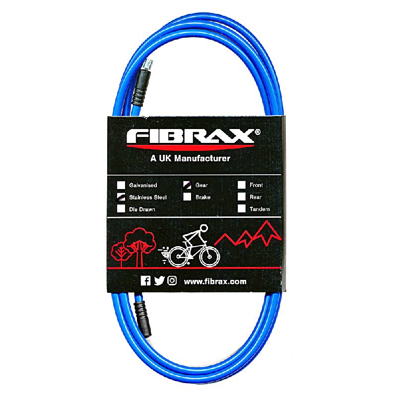 Stainless Steel Gear Cable Kit - Blue