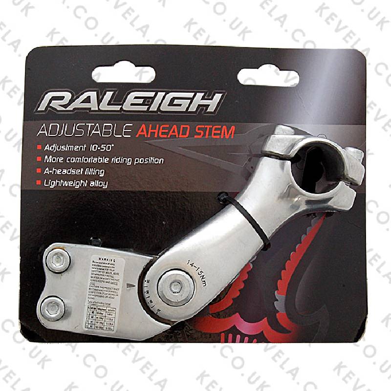 Adjustable Ahead Stem 28.6 x 100mm - Silver