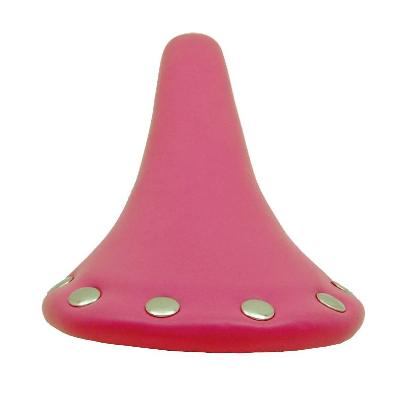 Retro Rivet Race Saddle - Pink