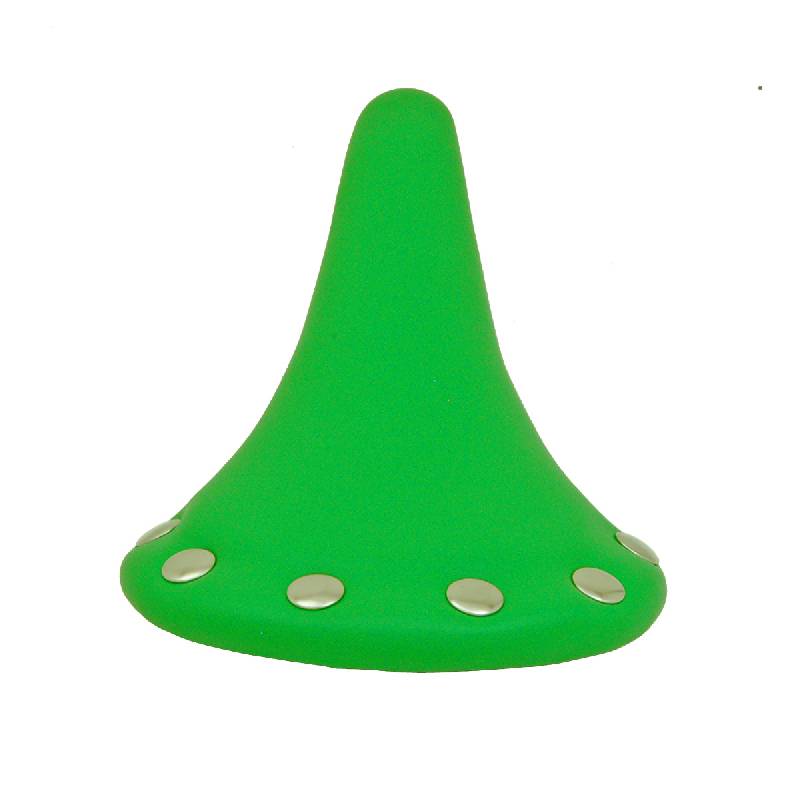 Retro Rivet Race Saddle - Green