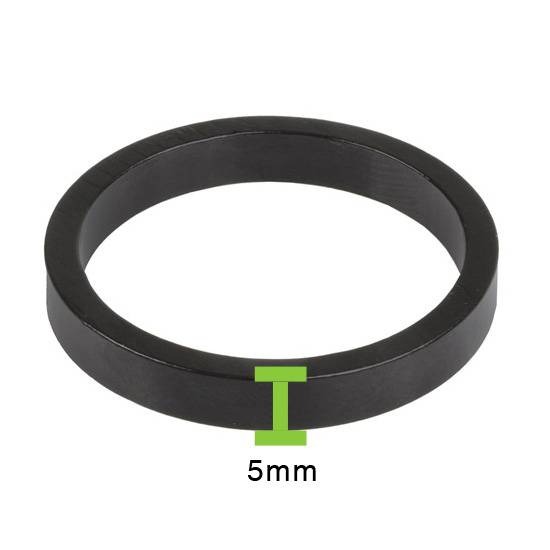 Ahead 1 1/8 Spacer 5mm Black