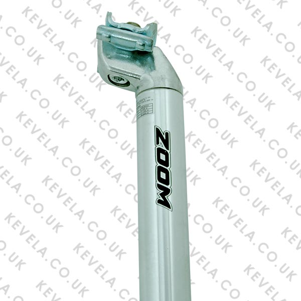 Zoom Alloy Seatpost - Silver 28.2mm (400mm)