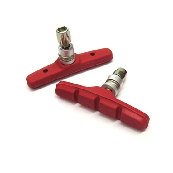 MTB / BMX Brake Blocks 70mm - Red